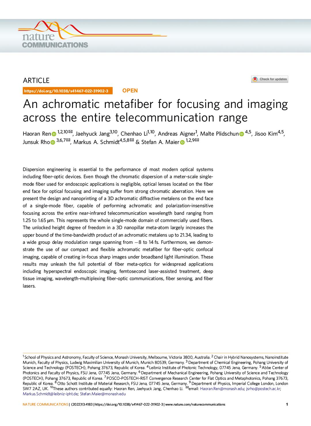 Nature Communications, doi:10 1038 s41467-022-31902-3